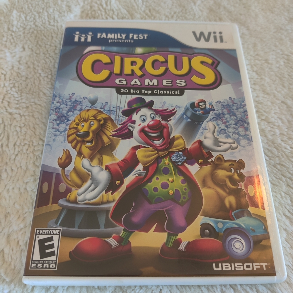Great Condition: Nintendo Circus Games 20 Big Top Classics Video Game